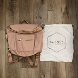 Fawn Design Blush Diaper Bag